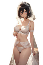 Mikasa Attack on Titan Waifu Weatherproof Anime Sticker 6" Car Decal