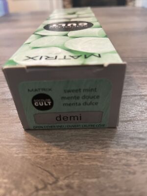 Matrix SoColor Cult DEMI-PERMANENT Haircolor (3 oz) - Sweet Mint