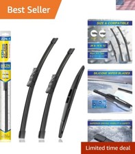Durable Silicone Windshield Wipers - Designed for Subaru Crosstrek/Impreza Fit