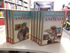 Nel meraviglioso regno degli ANIMALI Curcio editore 8 volumi illustrati 1972