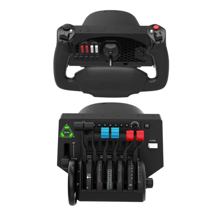 Honeycomb Alpha Flight Controls Yoke with Bravo Throttle Quadrant Bundle