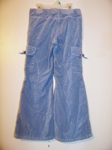 Girls Gymboree Blue Brushed Suede Pants Size 6 Adjustable Waist EUC!!! - Picture 2 of 2