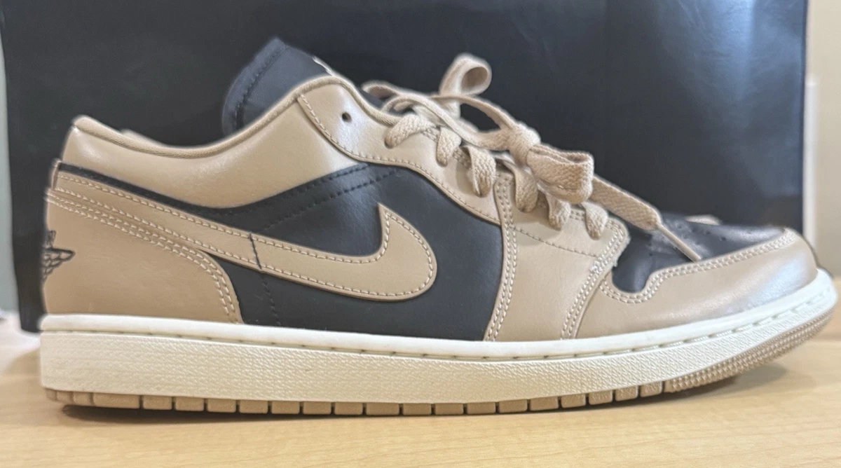 Jordan 1 Low Desert Black W for sale | eBay