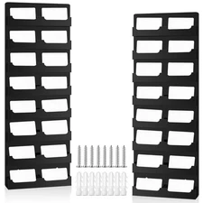 Geelin 2 Pcs Wall Mount Business Card Holder 16 Pocket Acrylic 23.4 x 8 inttt...