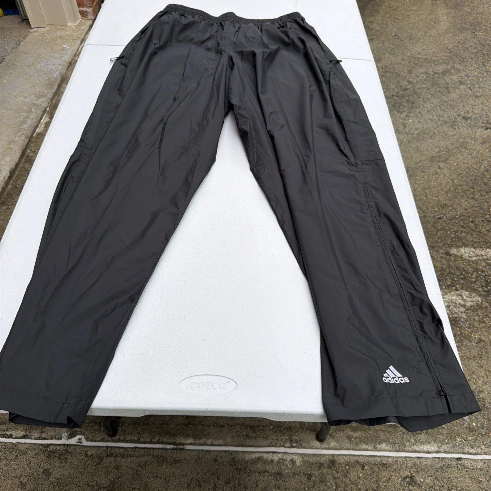 Adidas Black Rain Pants Black Golf Shell NWT
Opens in a new window or tab