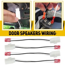 4X Door Speakers Wiring Harness Connector Plu...