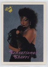 1990 Classic WWF Sherri Martel #18 1i9m
