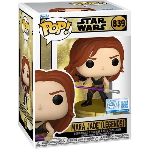 Funko POP! Star Wars Legends Mara Jade Specialty Figure 839 + Protector