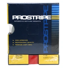 Sharpline Professional Pinstriping Tape [Reflective]: 1 in. x 50 ft. (Red)