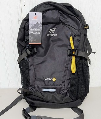 Skysper Hiking Backpack Daypack Travel Backpacking Lightweight LANTC 20L Black
