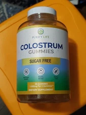 Purify Life COLOSTRUM 1500mg SUGAR-FREE GUMMIES 90ct EXP 8/26