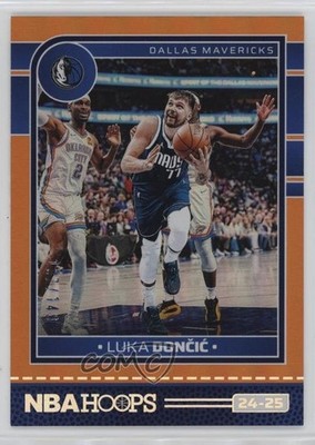 2024-25 Panini NBA Hoops Orange 137/149 Luka Doncic Luka Dončić #115 9l4