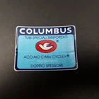 Frame sticker "COLUMBUS steel CrMo" N.O.S