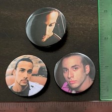 Howie Dorough - Backstreet Boys Vintage 3 x 1.75" pin-back buttons