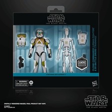 STAR WARS Black Series Clone Commando & B1 Battle Droid 6-Inch Action Figure
