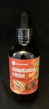360 Nutrition Liquid Ashwagandha & Reishi Drops Dietary Supplement 4 fl.Oz.