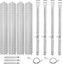 4 Pack Replacement Parts, Heat Tents Burners Ignitor Wires for Charbroil Grill