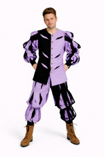 Renaissance German Landsknecht Outfit For Men-Medieval Festival Costume