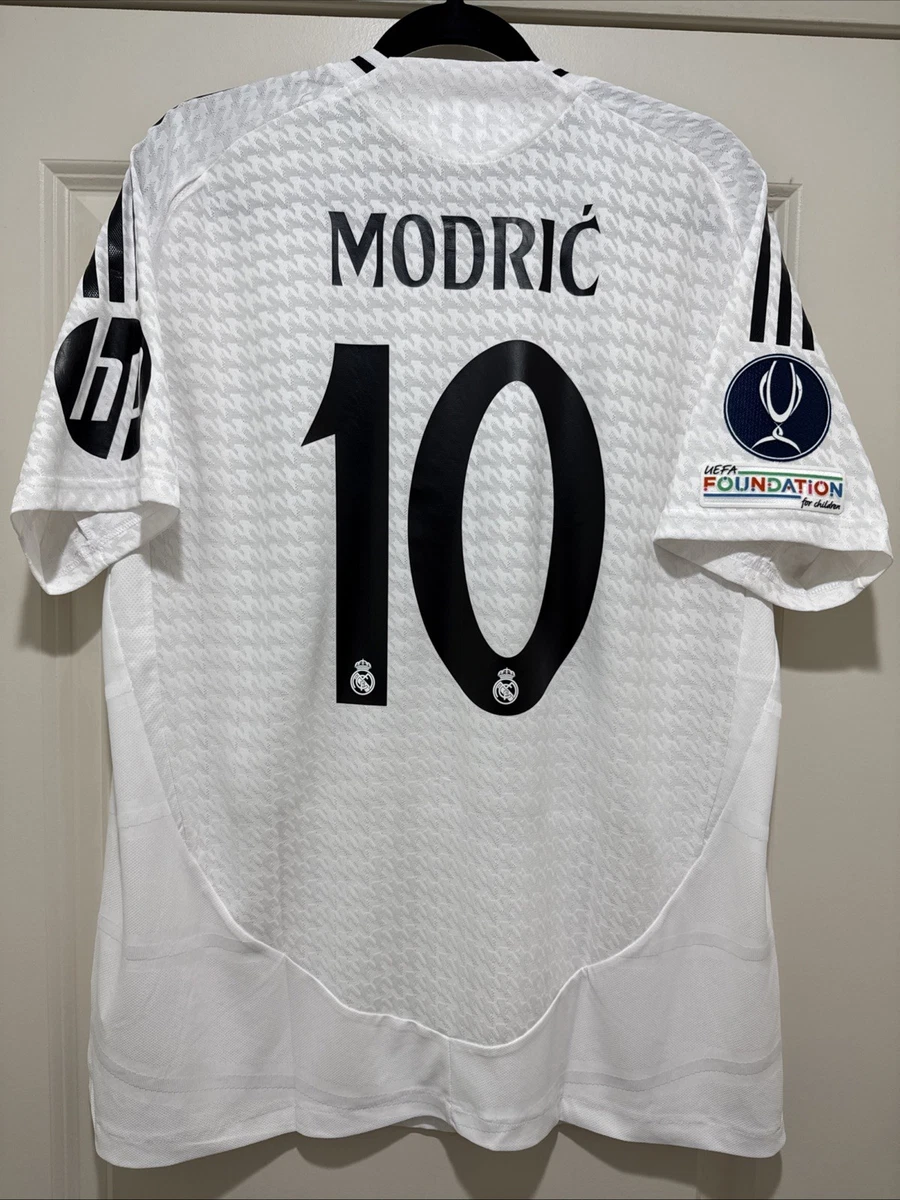 Luka Modric #10 Mens XL Adidas Real Madrid Authentic Super Copa