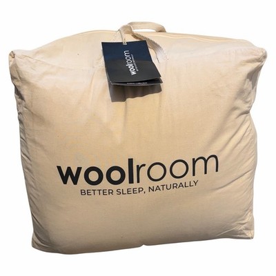 NEW Woolroom Deluxe Wool Mattress Pad New In Bag US KING British Oeko Tex Wool