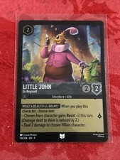 FOIL Disney Lorcana Fabled - Little John - Sir Reginald - 176/204 FOIL