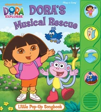 Dora's Musical Rescue - hardcover Editors of Publications International Ltd.