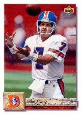 1992 Upper Deck #200 John Elway NM (Broncos) HOF