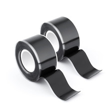 2 Rolls Grip Tape for Handles, 1Inch X 10Ft Silicone Rubber Grip Wrap Tape, Self