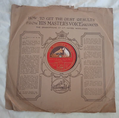 FLONZALEY QUARTET Quartet In G Major Op.77 no.1 HAYDN UK HMV 12" 78 record 1920s - Image 1 of 3