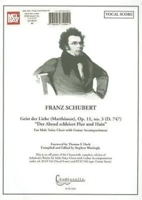 Ferdinand Schubert | Geist Der Liebe (Matthisson) Io 11/3 D 747 | Taschenbuch
