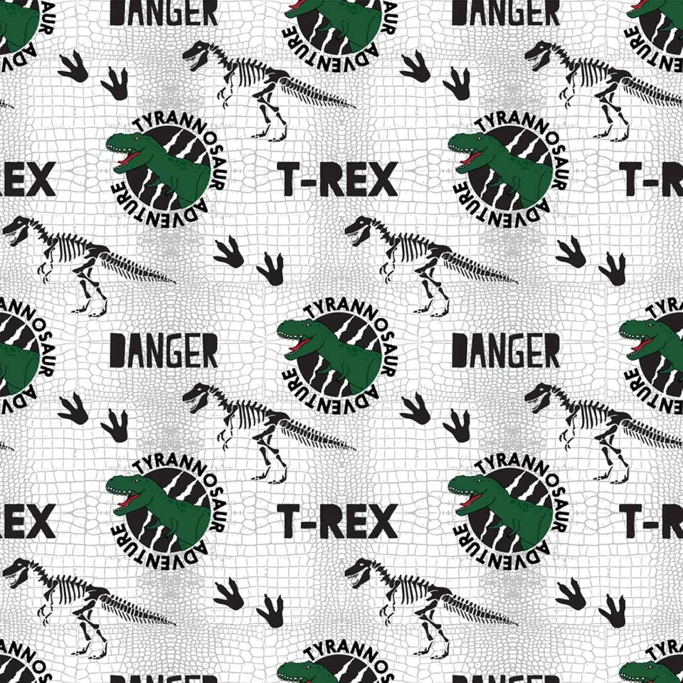 Dinosaur Wrapping Paper Rolls 3 Rolls 17 Inch X 120 Inch Happy Birthday Wrapping - Image 3 of 4