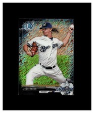 2017 Bowman Chrome Mini Prospects Black Shimmer Refractor BCP106 Josh Hader /100