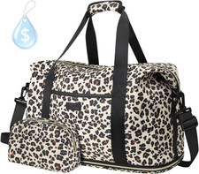 Expandable Travel Duffle Bag Weekender Overnight Bags for Women Men