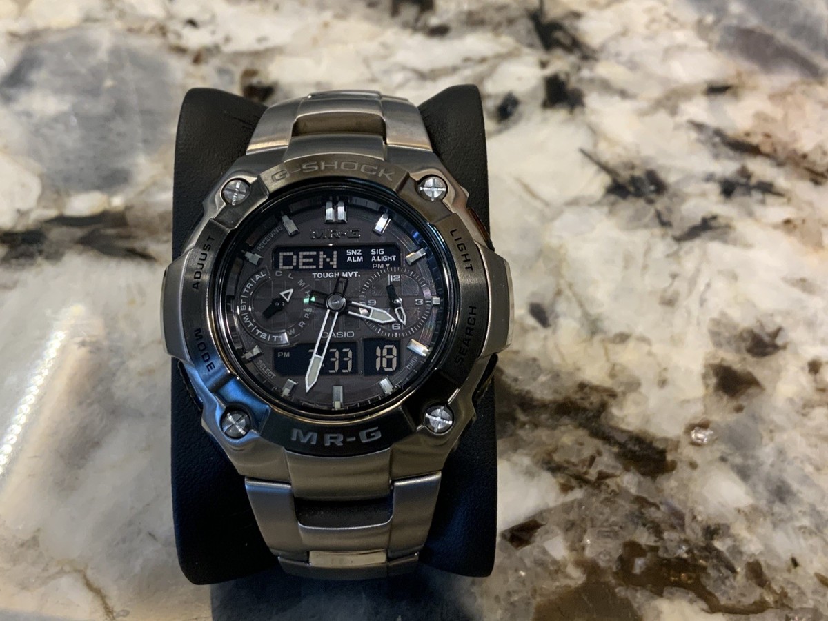 CASIO MRG-7600D G-Shock Sapphire Glass Full Titanium Solar