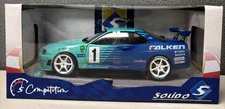 Solido 1/18 Scale Diecast S1804304 - Nissan Skyline R34 GTR JGTC 2001 Falken