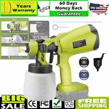 NEW Cordless High Pressure Airless Spray Gun Paint Sprayer For Ryobi 18V Battery