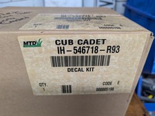 Vintage NOS IH Cub Cadet 149 Decal Set