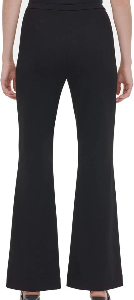 CALVIN KLEIN женщин 10 широкая нога брюки эластичной Sailor латуни кнопки контраст отделки - Изображение 2 из 4