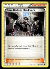 Team Rocket's Handiwork 112/124 Uncommon Fates Collide Pokemon LP on eBay