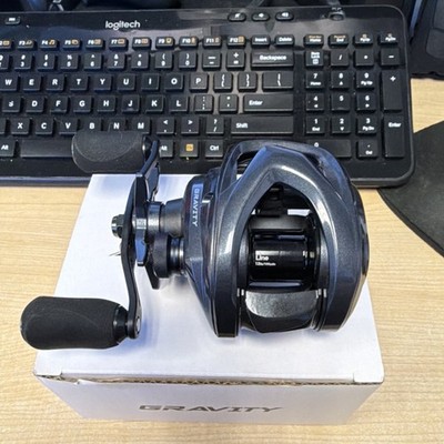 ARK Gravity 3 LH Baitcast Reel 8.1:1 Black 12lb/100yd 14lb Max Drag 6 Bearings