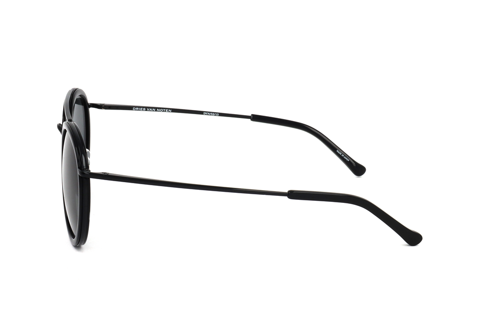 Lunettes De Soleil Unisex Dries Van Noten DVN52 - Noir, Style Tendance, Monture 49/20/135