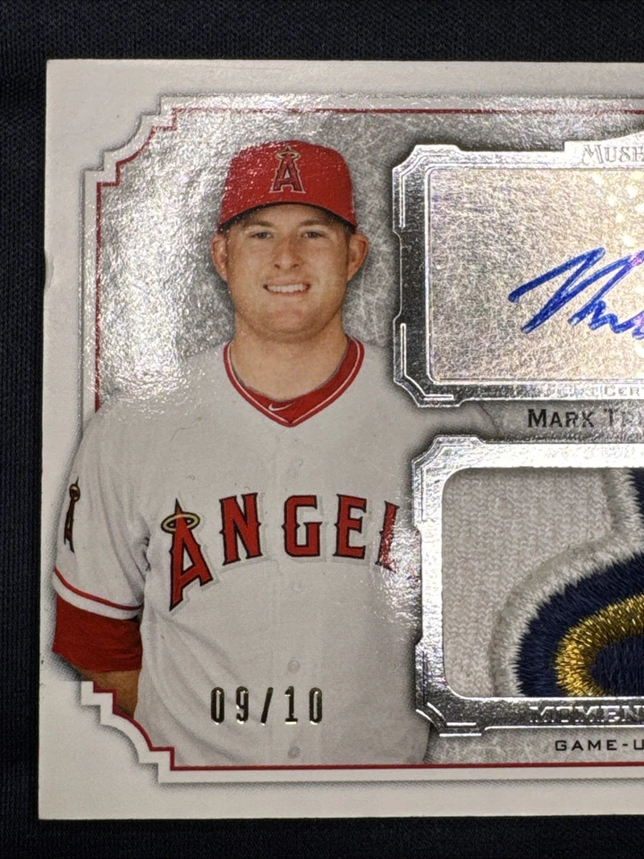 2012 Topps Museum Collection Autographed Game Used Jersey Mark Trumbo /10 - Image 4 of 4