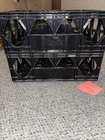 2 Vintage  Black 1 Liter Coke,  Coca Cola  Plastic  Crates  15" Vintage 🔥 OBO