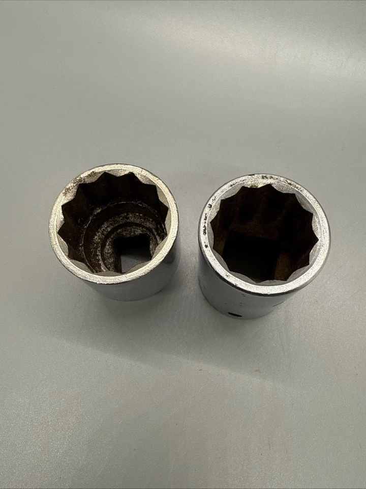 Wright 6132 Socket 3/4" 1” 12 Point New Britain 1 1/8” 1/2” Usa Not-1236 - Image 4 of 4