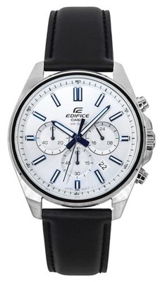 Casio Edifice Chronograph White Dial Quartz 100M EFV-650L-7AV Men's Watch