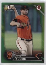 2016 Bowman Draft Draft Picks Green 11/99 Matt Krook #BD-33 0b0