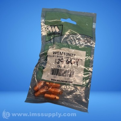 Weldmark WEM13N27 Copper Collet Body FNOB