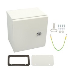 Waterproof Steel Electrical Box 8x8x6" NEMA 4X Rated, IP65 Outdoor Junction Box
