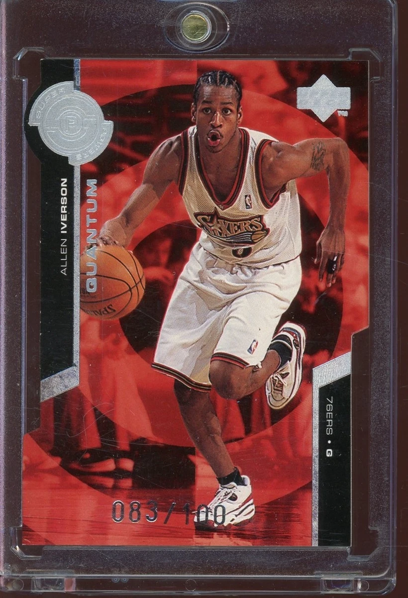 Allen Iverson Basketball Serial Numbered Sports Trading Cards
