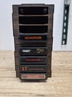 Vintage Atari Lot. Game Cartridges, Holder. E.T.  !! See Pictures